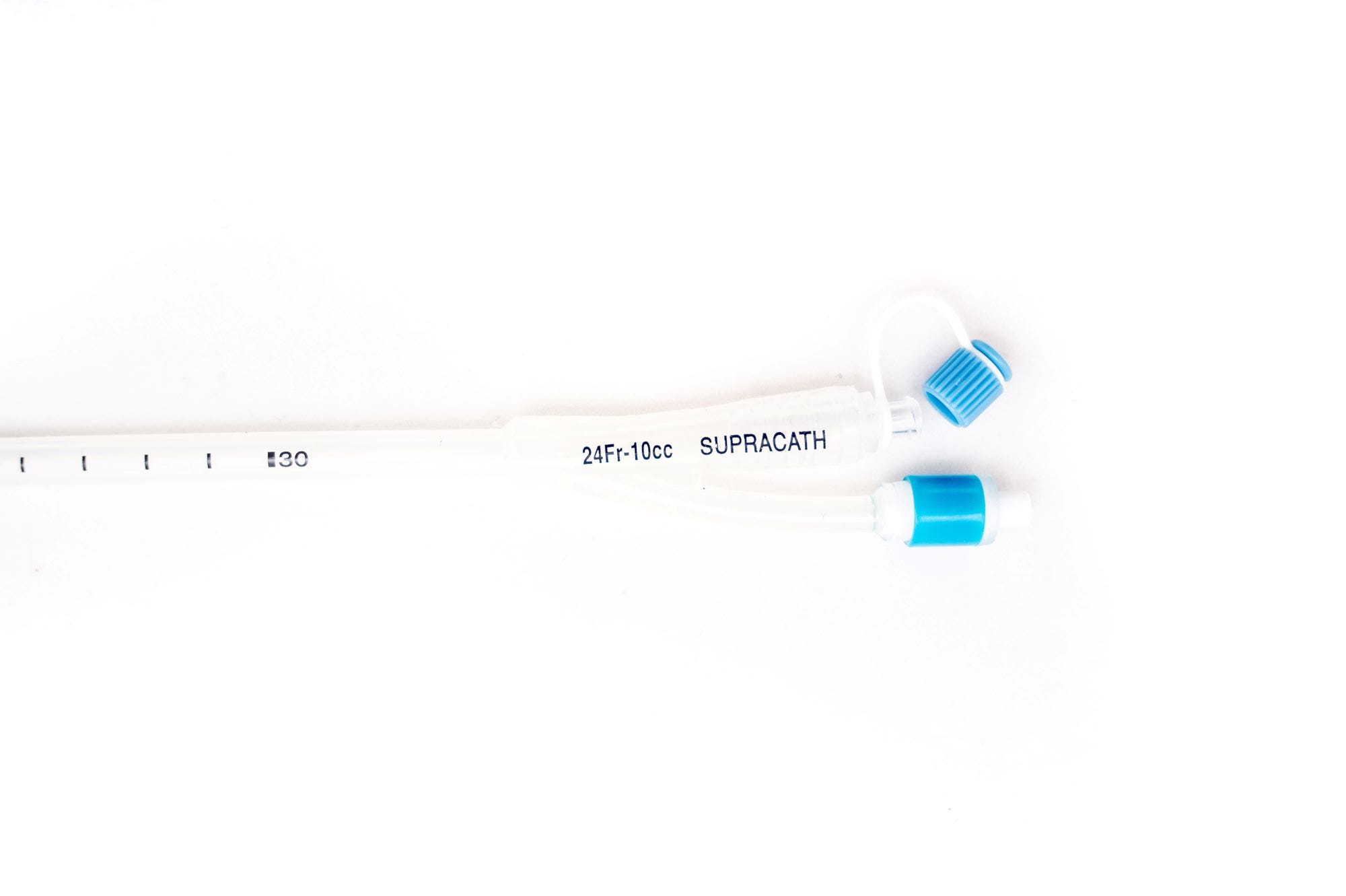 Supracath Catheter 24 G Male 10cc Silicone 40cm
