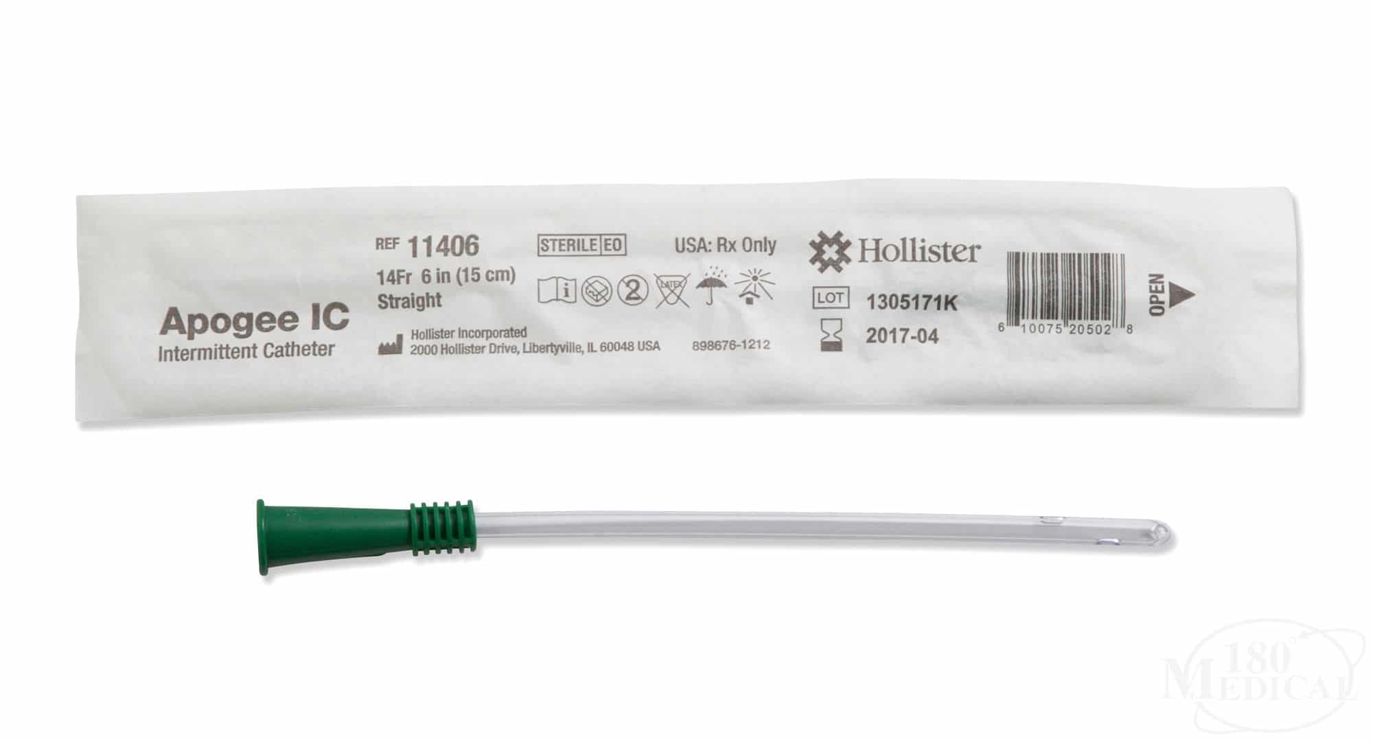 Hollister Apogee Catheter 8 Fg Female 15cm