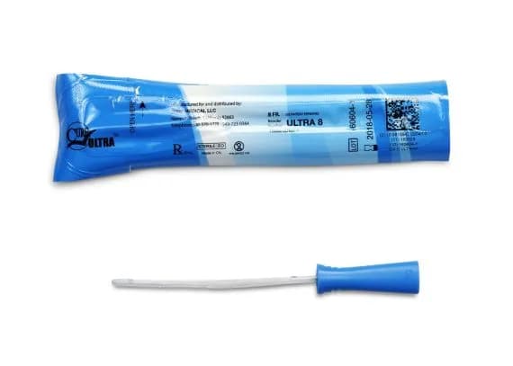 Cure Ultra Catheter Pre Lubricated Fg8 Female 12.5cm Blue