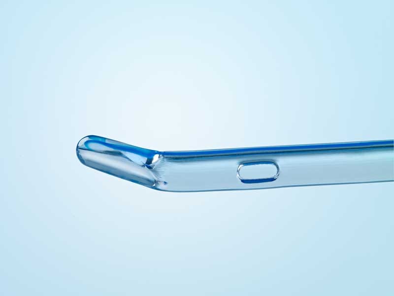 Self Cath Tapered Tip Coude 14 Fg Male 40cm