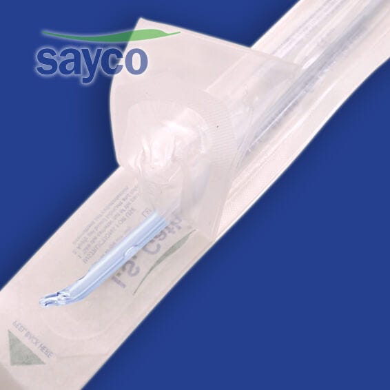 I.S. Cath 18 G Male Pvc 42cm Red Funnel