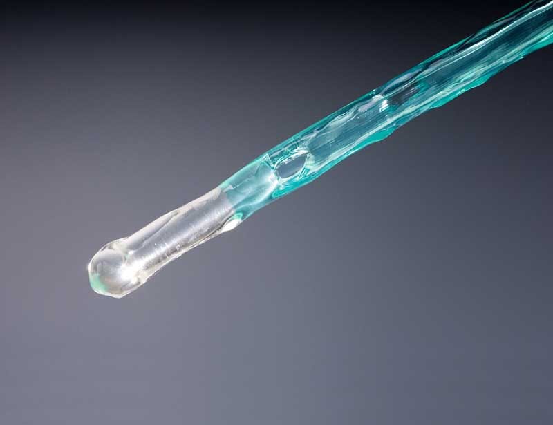 Iq Cath 12 G Male Silicone 43cm White Funnel