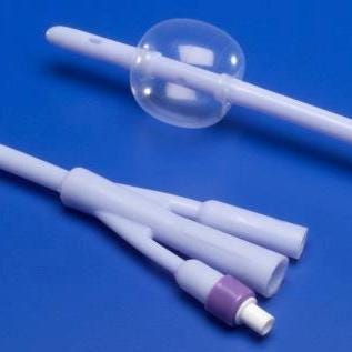 Dover Catheter 18 G Male 5cc Silicone 40cm