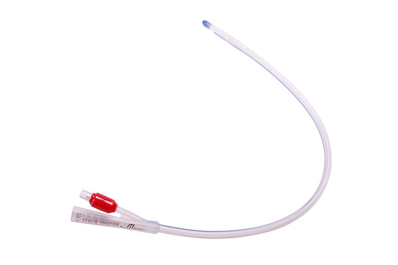 Mdevices Catheter 18 Fr Male 10cc Silicone 45cm