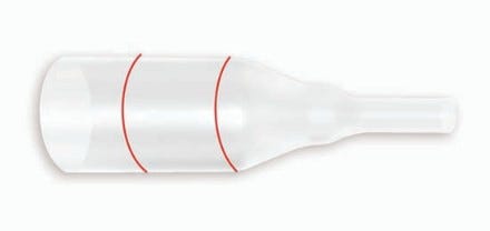 Hollister Inview Standard 32mm Male Non Latex Clear