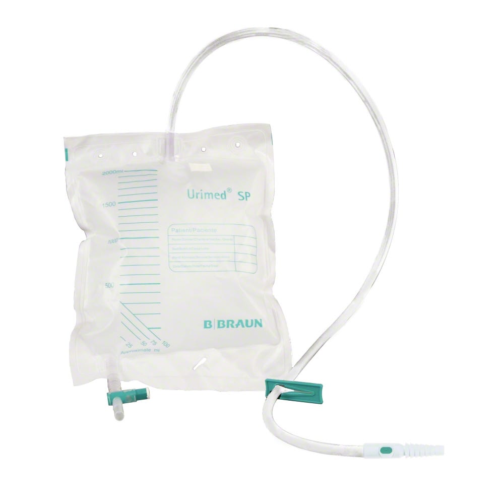 Urimed Drainage Bag 2000ml 100cm Tube