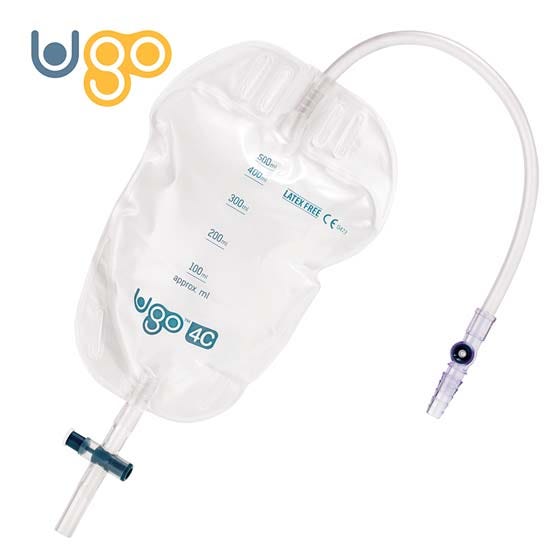 Ugo Community Leg Bag 4 C Sterile 500ml 25cm