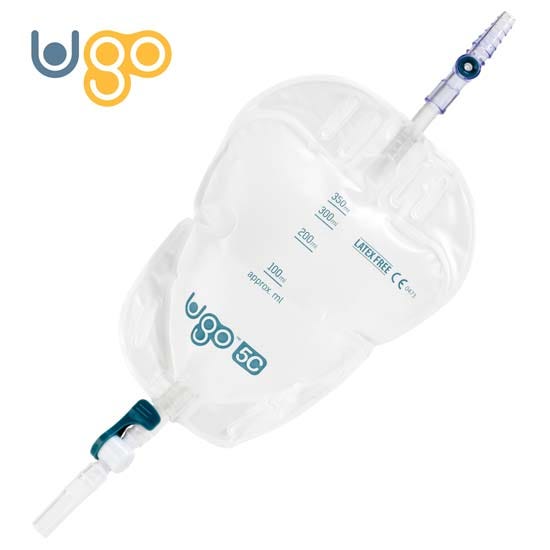 Ugo Community Leg Bag 5 C 350ml Sterile Direct Inlet