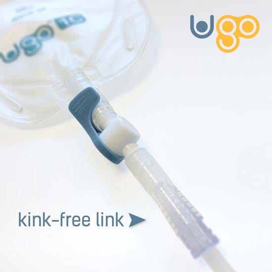 Ugo Hospital Leg Bag 500ml Sterile 25cm Tube