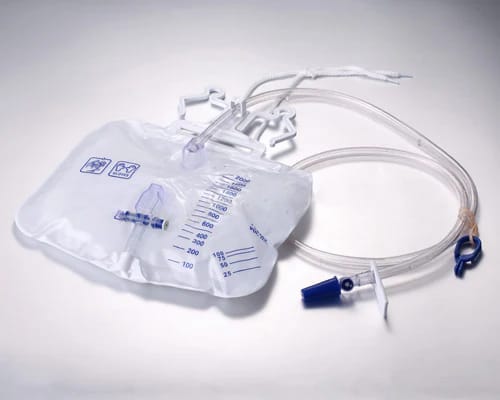 Mediflex Drain Bag 2500ml T Valve