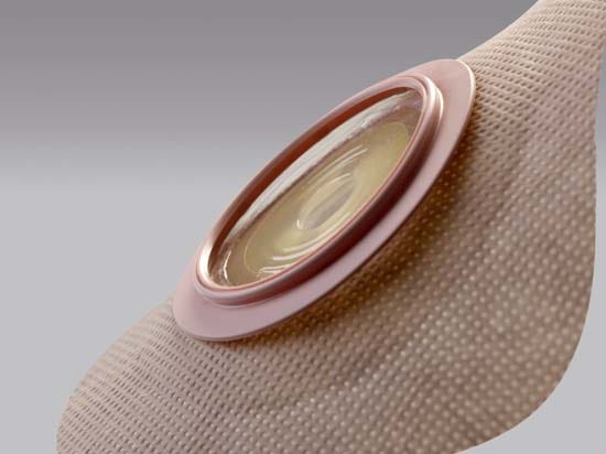 Hollister Flat Skin Barrier With Floating Flange W/Tape Ctf 102 Mm