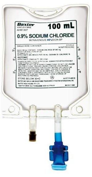 Sodium Chloride  .9% 100ml