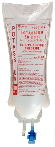 Sodium Chloride With Potassium 20mmols/1000ml