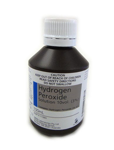 Hydrogen Peroxide 3% 10 Vol 100ml