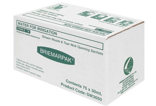 Water For Irrigation 30ml