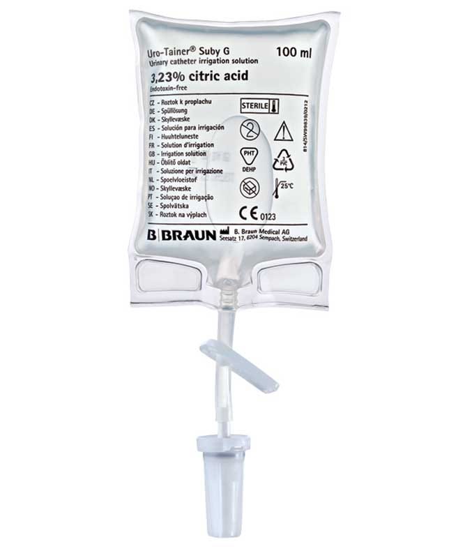 Uro Tainer Suby G 100m L Citric Acid 3.23%