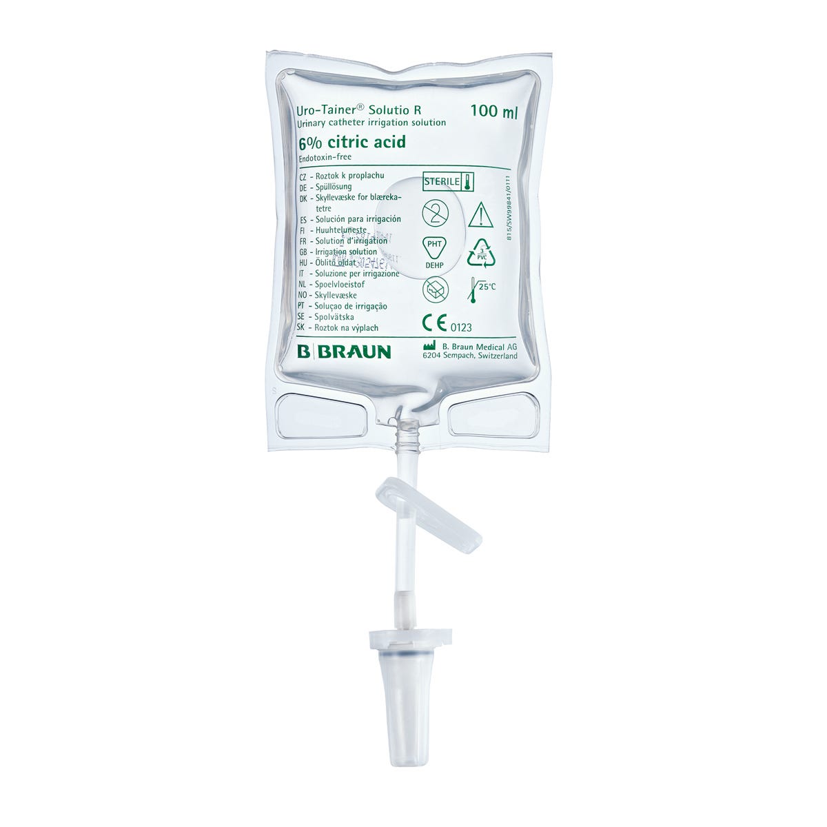 Uro Tainer Solutio R 100m L Citric Acid 6%