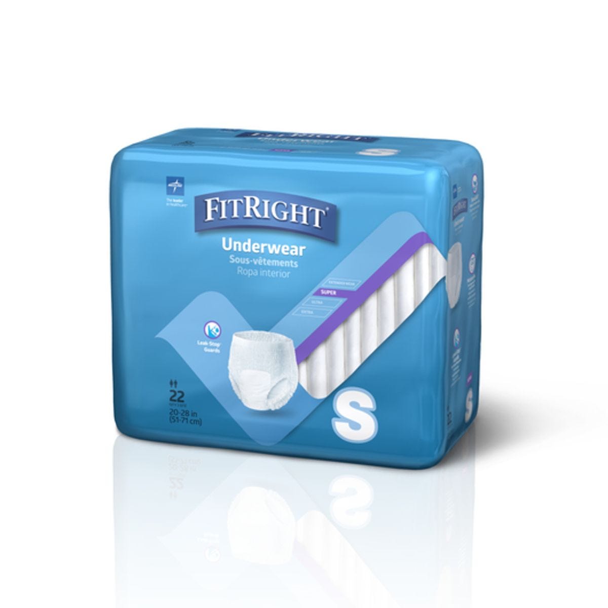 Protection Plus Super Protective Underwear 51 71 Cm Waist Small 938ml