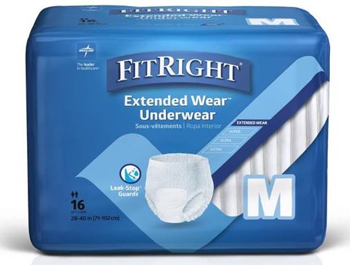 Medline Protection Plus Pull Up Ec Pants Medium Waist 71 102cm 1463 Ml