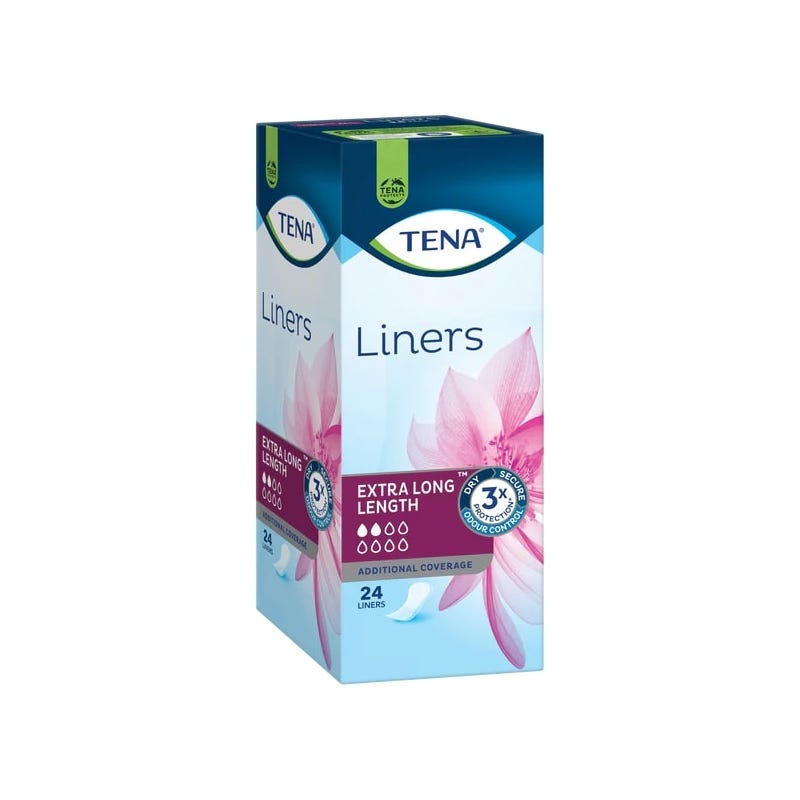 Tena Extra Long Liners 211x82mm 75ml