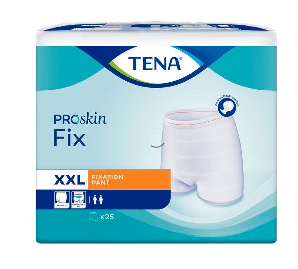 Tena Fix Stretch Pants Xx Large Waist 140 180cm Orange