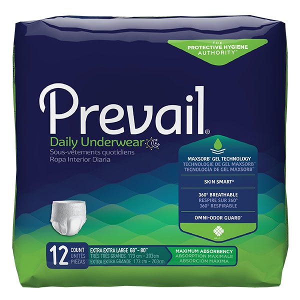 Prevail Underwear Xx Large Unisex 1200ml