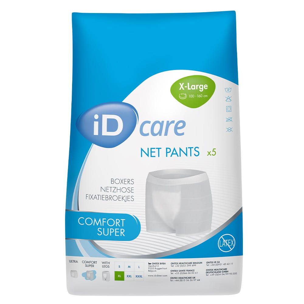 I D Comfort Net Pants Super X Large 100 160 Cm