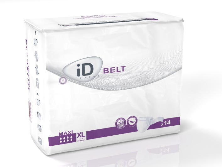 I D Expert Belt Briefs Maxi   115 150 Cm X Large Unisex 3400ml