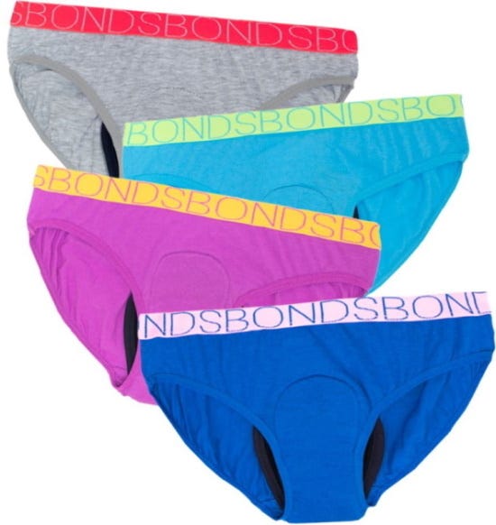 Minappi Bonds Bikini Assorted Colours Dark 6 8 Yrs Waist 57 59 Cm Girl 250 Ml