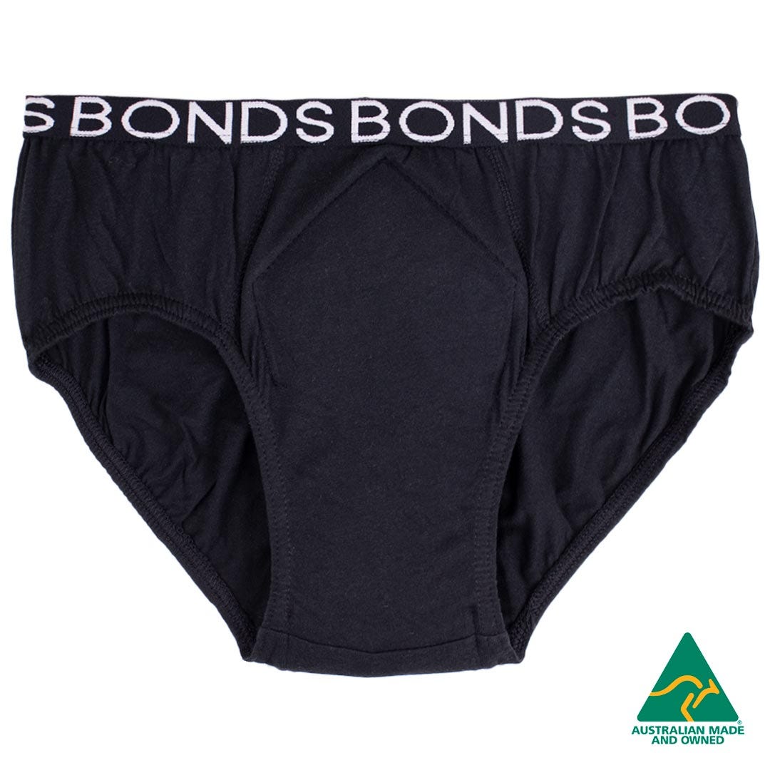 Minappi Bonds 12 14 Yrs Waist 68 72cm Male 300ml Cotton Black