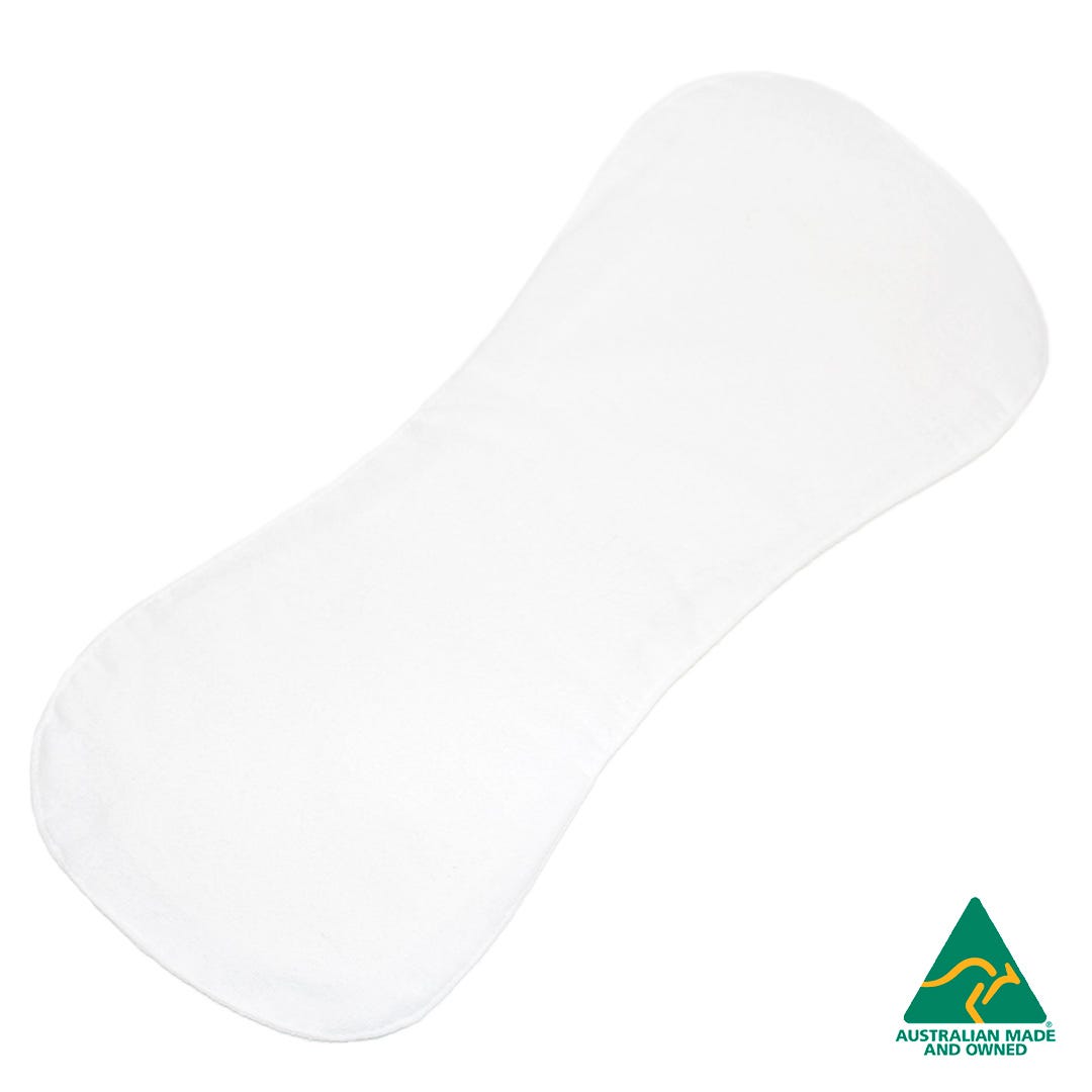 Minappi Soaker 40x14cm 300ml Cotton White