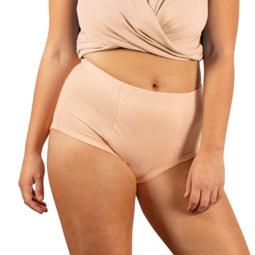 Conni Classic Ladies Brief 16 Waist 86 Cm Female 200 Ml Waterproof Beige