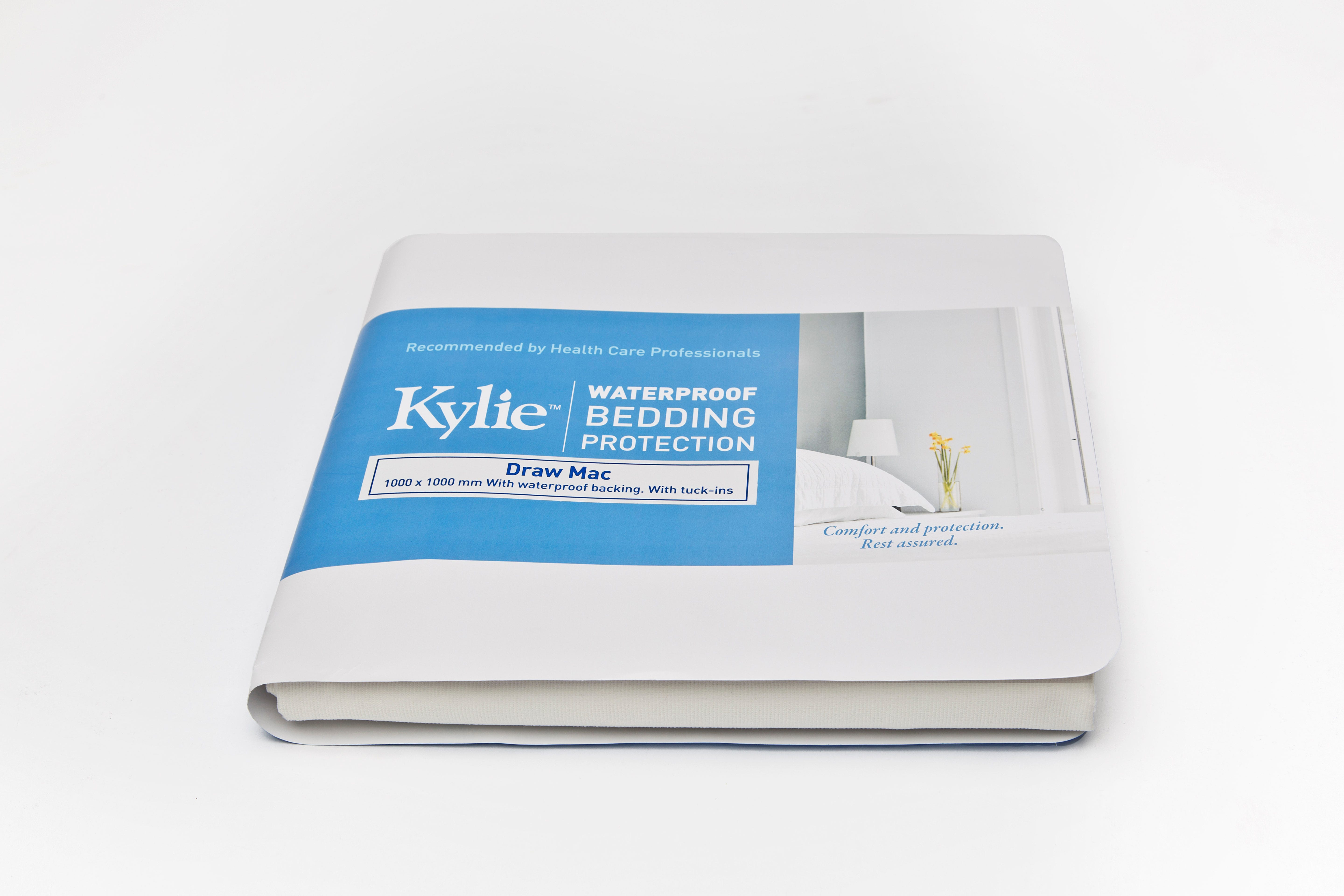 Kylie Draw Mac 100x100cm Waterproof White