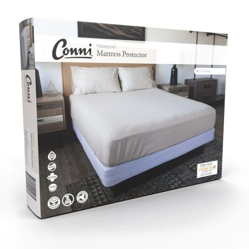 Conni Mattress Protector King 183x203cm Waterproof