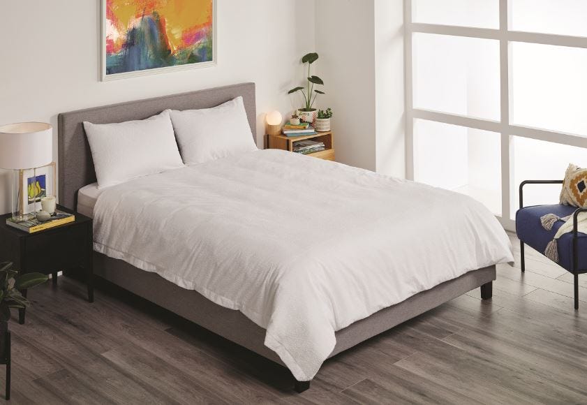 Comfortshield Gold Quilt Protector Double 180x210cm 1500ml Waterproof White