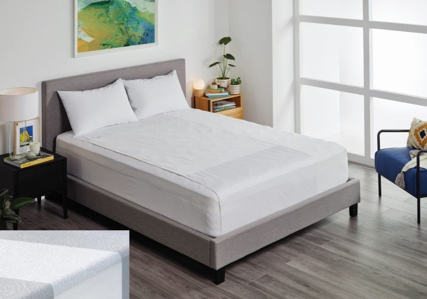 Comfortshield Terry Sheet And Linen Protector Kit King W183x L204x D20 50cm Unisex 3000ml Vinyl Teal