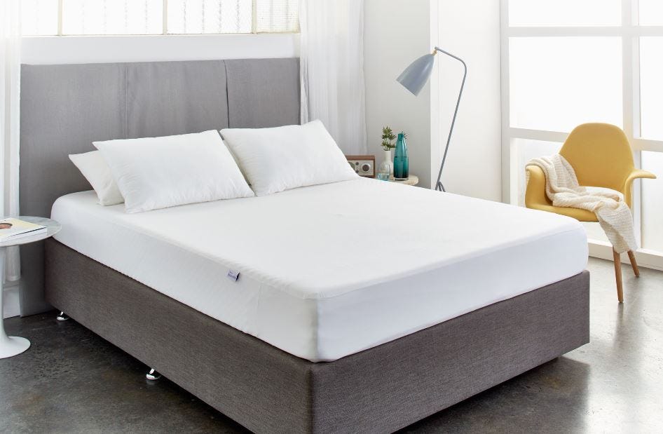 Mattress Protector Basic Fitted Single Extra Long 92x204cm Waterproof