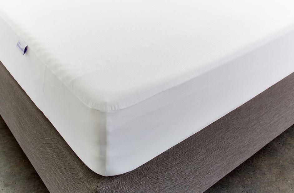 Cumfysafe Mattress Protector Tencel Queen 152x204cm Waterproof White
