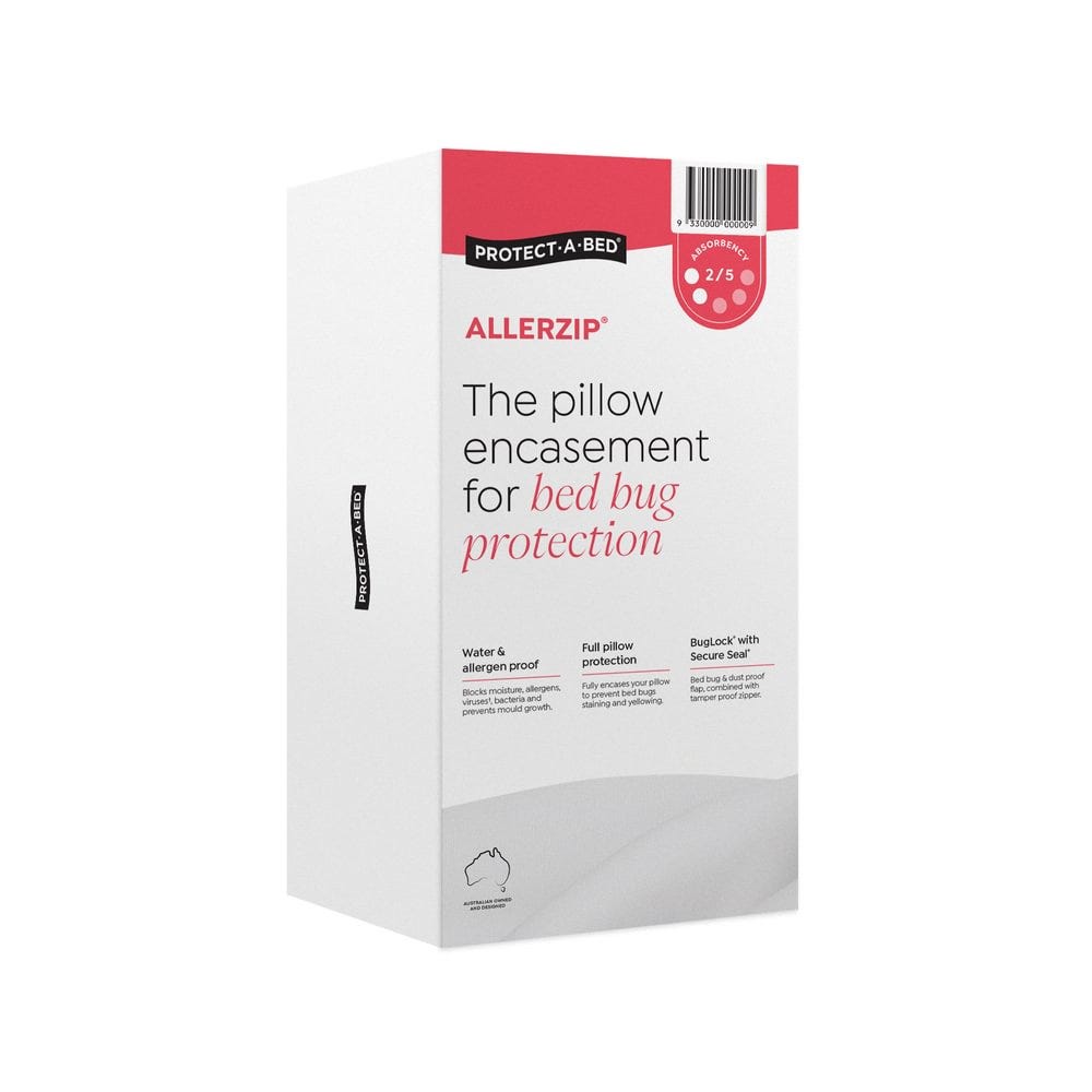 Allerzip Pillow Protector 200ml White