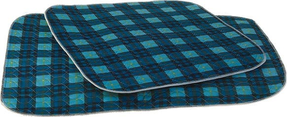 Drycare Chair Pad 45x50cm 750ml Waterproof Tartan