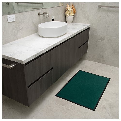 Low Profile Floor Mat 150x90cm Waterproof Green