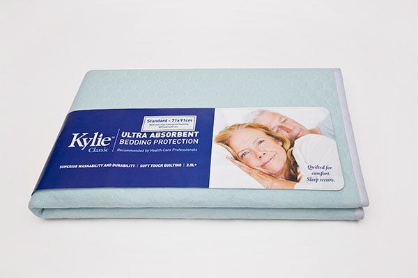Kylie Standard Non Slip 71x91cm 2000ml Waterproof Light Blue