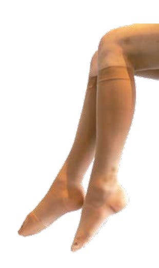 Oapl Thermafirm Stocking Medium 20 30mm Hg Below Knee White