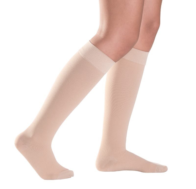 Sigvaris Stock Medium Calf A D Unisex 18 21 Hg Long Nature