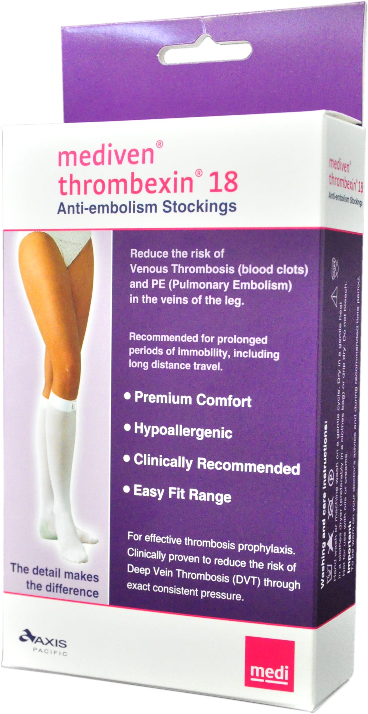 Thrombexin Stock Anti/Emb X Large Knee Red
