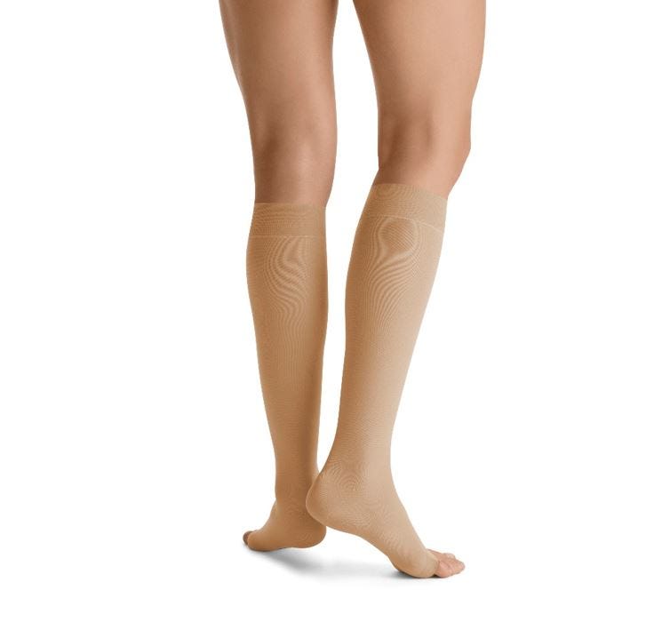 Jobst Hosiery Ultrasheer Large 15 20 Hg Knee Beige