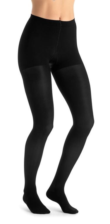 Jobst Hosiery Ultrasheer Medium Ankle 21 25cm 15 20 Hg Waist Black