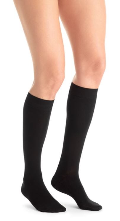 Jobst Hosiery Ultrasheer Extra Large Ankle 29 33cm 30 40 Hg Knee Black