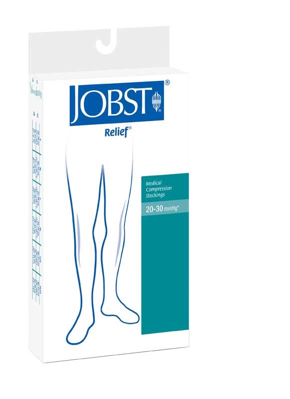 Jobst Relief Hosiery Large Ankle 25 29cm 20 30 Hg Thigh Beige