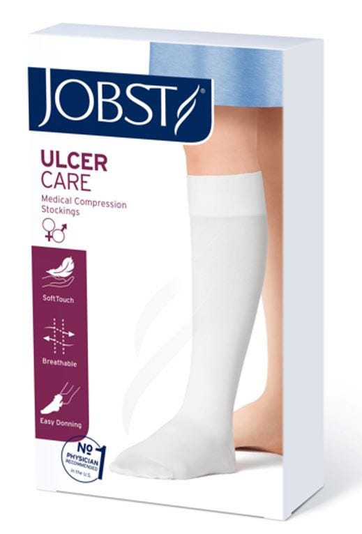 Jobst Ulcercare Replacement Liners X Large Ankle 27 30cm 17 Hg